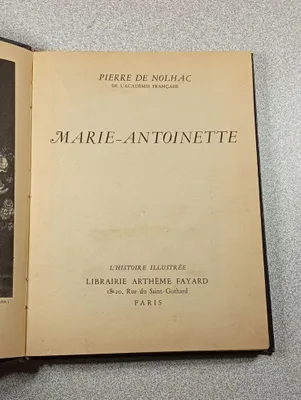 Image de Pierre de Nolhac - Marie-Antoinette