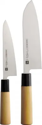 Produktbild von Chroma Haiku Messerset: Santoku + kleines Kochmesser