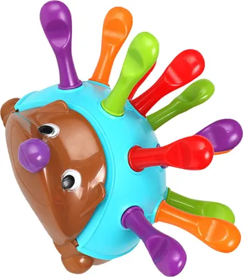 Obrázek produktu pro Cartoon Cute Hedgehog Spike Insert Puzzle Sensory Toy Batolata Funny Fine Motor Skills Vzdělávací