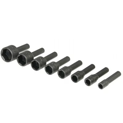 Produktbild von ChiliTec 18056 Bitsatz "Steckschlüssel", 8-teilig 5, 6, 7, 8, 9, 10, 11, 13mm