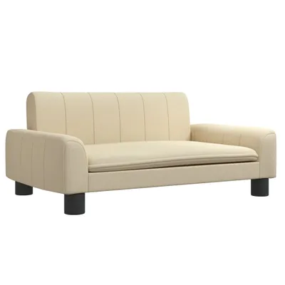 Produktbild von Kindersofa Creme 70x45x30 cm Stoff