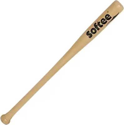 Image de Batte de baseball en bois Softee Marron 90 cm Marron 90 cm