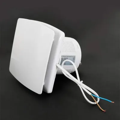 Zdjęcie produktu dla Wentylator wyciągowy sufitowy i ścienny - 10 cm - Do łazienek i toalet - 220V AC