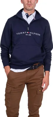 Immagine prodotto di TOMMY HILFIGER - Felpa uomo relaxed con mezza zip  - Taglia L