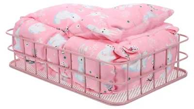 Produktbild von Hängematte für Kleintiere Schlafplatz für Hamster und Ratten Atmungsaktiv und Kuschelig mit Metallhaken zum Aufhängen
