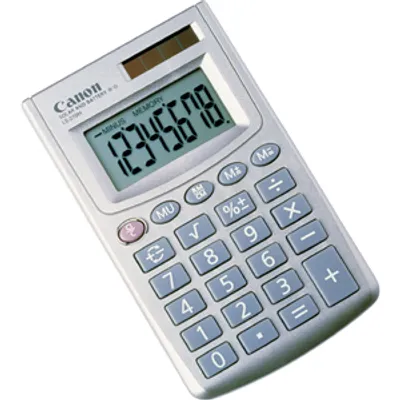 Produktbild von Canon LS-270H, 13 x 3.7 mm, 19.7 x 38.6 mm, Batterie/Solar, LR1130, 37 g, 61 x 10 x 102 mm