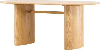 Obrázok produktu pre FURNLUX Jedálenský stôl Isolde Dub 90cm / Hauptfarbe: Beige / Abmessungen: 90 x 180 x 75 cm