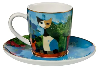 Produktbild von Goebel Espressotasse, Fine Bone China, 100 Milliliter, Bunt