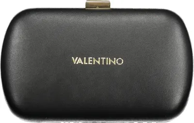 Immagine prodotto di Elegante borsa da donna nera con tracolla a catena e logo