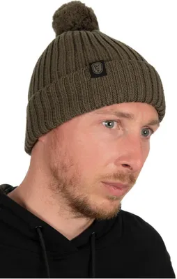 Produktbild von Fox Merino Bommelmütze Wollmütze Beanie