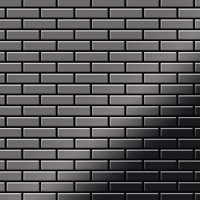 Immagine prodotto di Mosaico di titanio metallizzato ALLOY PK-Ti-SM grigio specchio 0,88 m2