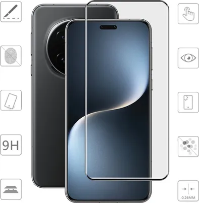 Obrázok produktu pre Ochranná fólia z tvrdeného skla pre Honor Magic 7 Pro s 4D displejom a zakriveným Full LCD displejom