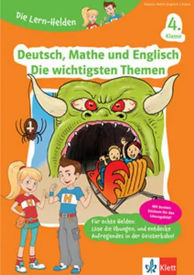 Immagine prodotto di Die Lern-Helden Deutsch, Mathe und Englisch - Die wichtigsten Themen 4. Klasse