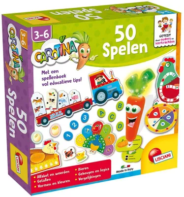 Productafbeelding van Lobbes leerspeelgoed Carotina: een pratende pen met 50 spelletjes