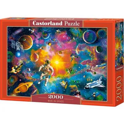 Produktbild von CASTORLAND Puzzle Astronaut im Weltraum 2000 Teile