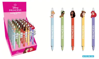 Immagine prodotto di Penna gel cancellabile Disney Princess - Espositore Princesses (30)