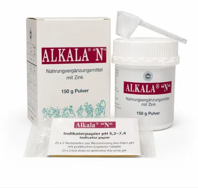 Image de ALKALA N poudre contribue à un métabolisme acido-basique normal, 150 g de poudre