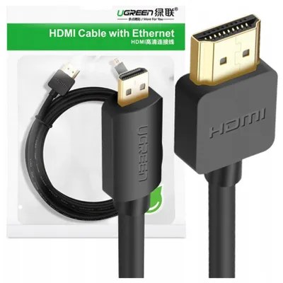 Immagine prodotto di Cavo micro Hdmi - Hdmi Ugreen Hd127 4K 3D 1,5M (nero)