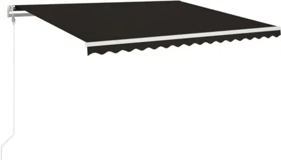 Produktbild von Markise Automatisch Einziehbar 400x350 cm Anthrazit