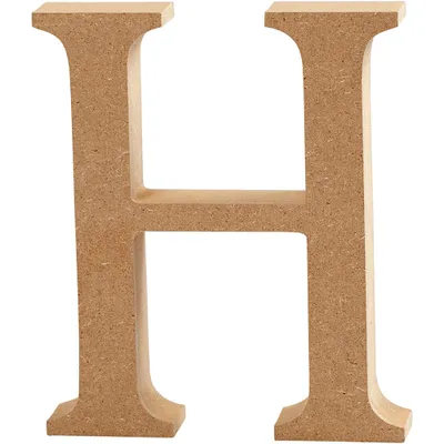 Obrázok produktu pre Creativ Company Písmeno H MDF 13CM, 1.