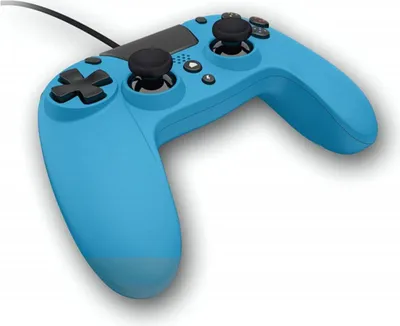 Immagine prodotto di Gioteck VX4PS4-42-MU Gioteck Controller VX4 blau kabelgebunden f. PS4 und PC Game