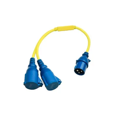Obrázek produktu pro Victron Energy Y-rozvodný kabel 16A/250Vac CEE na 2xCEE