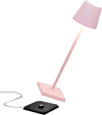 Produktbild von Zafferano Tischleuchte POLDINA MICRO MATT PINK rosa Ø7x28cm