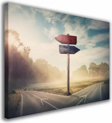 Zdjęcie produktu dla OBRAZ NA PŁÓTNIE 019 Drogi 40x30cm