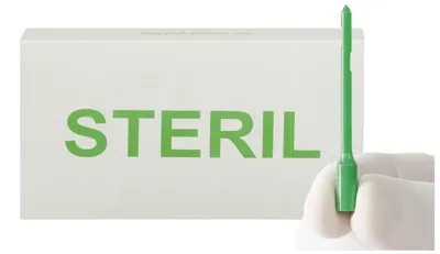 Sterile Zitzenspritze, 20 Stück, Einmalgebrauch, Milchableitung