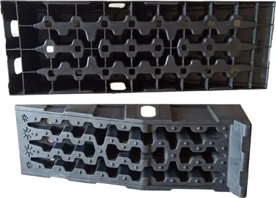Immagine prodotto di Rampe per auto, capacità di carico di 16000 libbre, superficie antiscivolo, nero