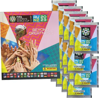 Immagine prodotto di Panini FIFA Women's World Cup 2023 - Figurine da collezione - 1 album + 20 bustine