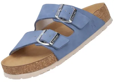 Image de Rieker Damen Pantolette Blau