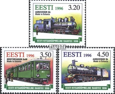 Produktbild von Briefmarken Estland 1996 Mi 284-286 (kompl.Ausg.) postfrisch Schmalspureisenbahn