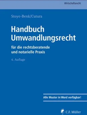 Obrázok produktu pre Handbuch Umwandlungsrecht