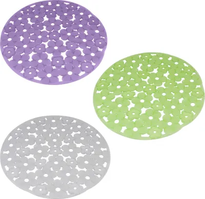 Image de METALTEX Tapis d'évier 'Trend' ø 30 cm (1 pièce)