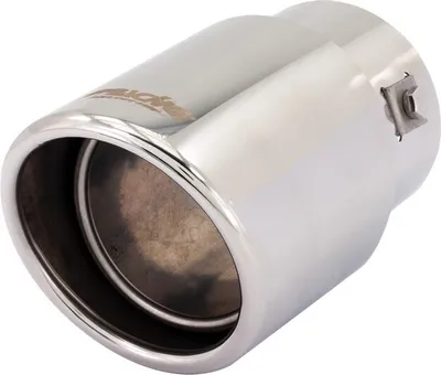 Produktbild von Simoni Racing TRX/09 Auspuffblende Endrohr Blende Ø88 82mm 125mm Gerade Rund Edelstahl