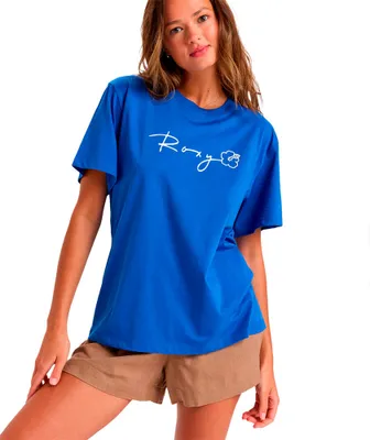 Obrázek produktu pro Roxy Hangloose The Sky Tričko s krátkým rukávem Blue M Dámské tričko Blue M