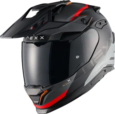 Obrázek produktu pro Helma NEXX Y.TRAVL QUEST ČERNÁ/ČERVENÁ MT (60–L)