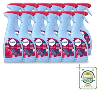Productafbeelding van 12 x Febreze Textielverfrisser Robijn Jasmijn - 500 ml - Voordeelverpakking - 12 stuks