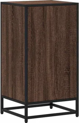 Obrázek produktu pro vidaXL Regál na knihy hnědý dubový vzhled 40x35x76 cm materiál na bázi dřeva