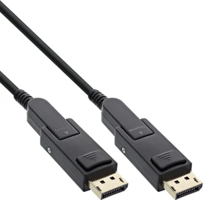 Produktbild von InLine 17250O, 50 m, Mini DisplayPort / DisplayPort, Mini DisplayPort / DisplayPort, Männlich, Männlich, 7680 x 4320 Pixel