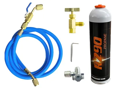 Image de Kit de réparation Kit de remplissage R290 avec BPV 31 pour réfrigérateur Pompe à chaleur