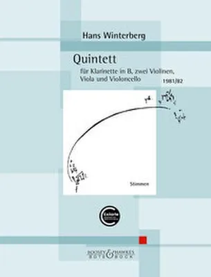 Obrázok produktu pre Kvinteto pre klarinet, 2 husle, violu a violončelo. Partitúra.