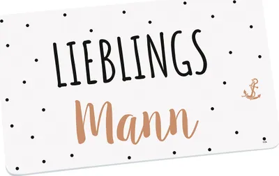 Produktbild von Frühstücksbrettchen Lieblingsmann