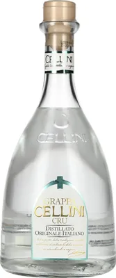 Produktbild von Cellini Grappa Cru Bianca 700ml 38% Vol.