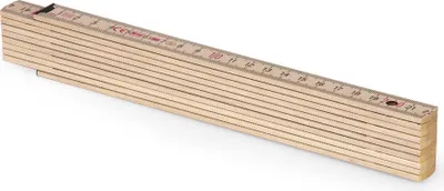 Zdjęcie produktu dla Metrie, miara składana Block-52, naturalny lakier, hartowane stalowe połączenia, 2 m