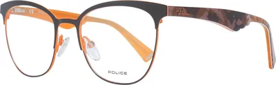 Produktbild von Police VPL417 Marrone pieno c/parti arancio lucido 51/19/140 Damen Brillen