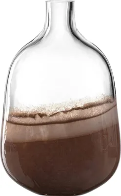 Produktbild von Leonardo Vase 34 cm braun/klar Casolare