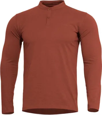 Produktbild von Pentagon Romeo 2.0 Henley Langarm-t-shirt Rot S Rot S
