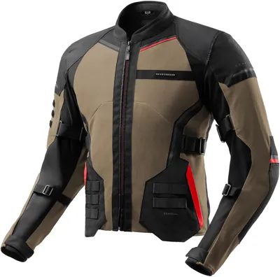 Obrázok produktu pre Textilná bunda Rebelhorn Scandal 3 pre motocykle, čierna/piesková, veľkosť 3XL